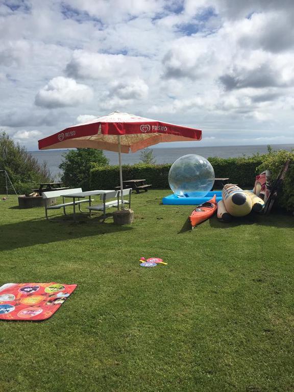 ホテル Gasevig Strand Camping ハザスレウ エクステリア 写真