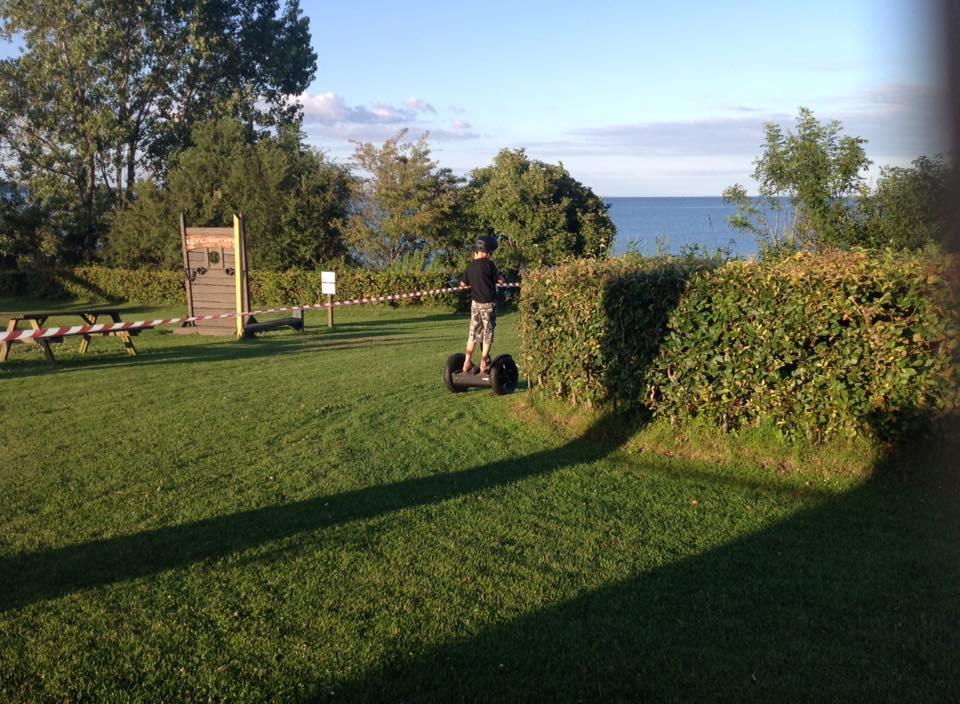 ホテル Gasevig Strand Camping ハザスレウ エクステリア 写真